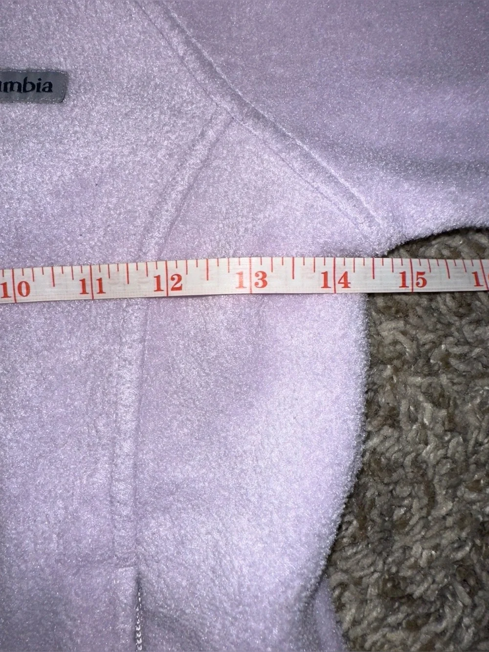 Columbia Light Purple Fleece Jacket